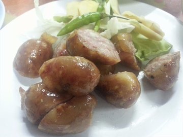 ไส้กรอกย่าง