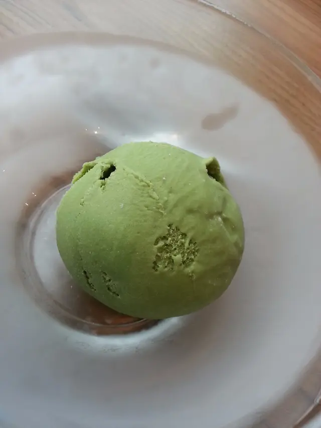 ไอศครีมชาเขียวอร่อย