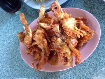 ปูนิ่มทอด