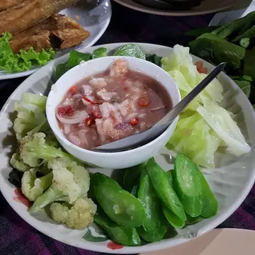 น้ำชุปหยำ (น้ำพริกกุ้งสด)