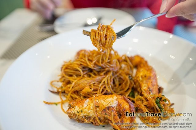 Spaghetti “Tom Yum”