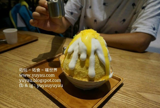 芒果糯米飯刨冰