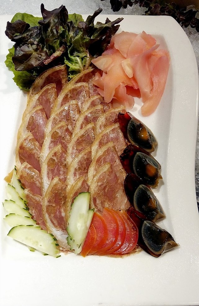 Chinese Pork Leg and Century Eggs