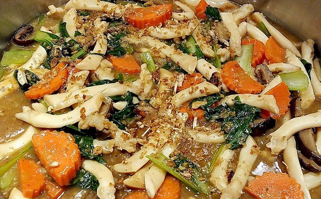 Sea Asparagus or Braised Sea Cucumber in Brown Sauce