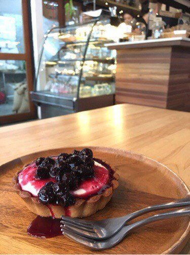 Blueberries  Lemon  Cheese  Cake