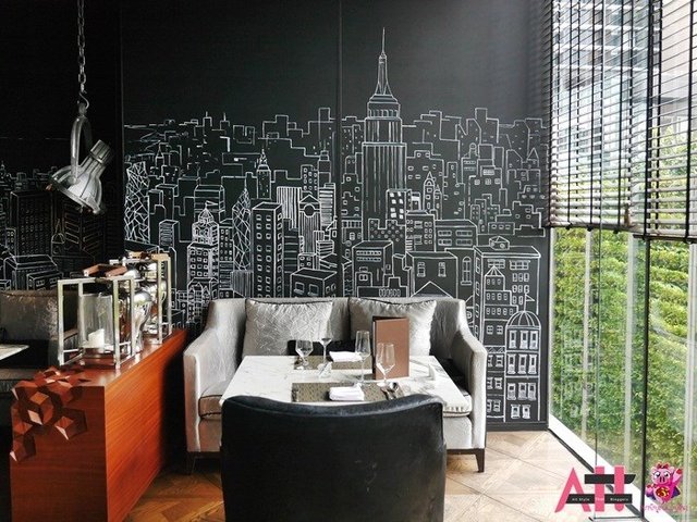 บรรยากาศในห้องอาหาร