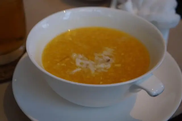 ซุปข้าวโพดเนื้อปู