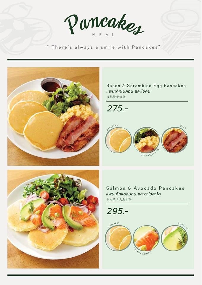 Gram Cafe & Pancakes's Menu Bakery Shop Casaul Dining in Pathum Wan