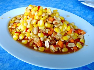 ตำข้าวโพด