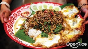 เลียบด่วน กระเพราถาด&เล้ง