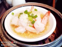 กุ้งนึ่งกระเทียม