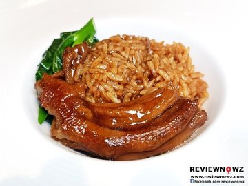 ข้าวอบขาเป็ดซอสเป๋าฮื้อ